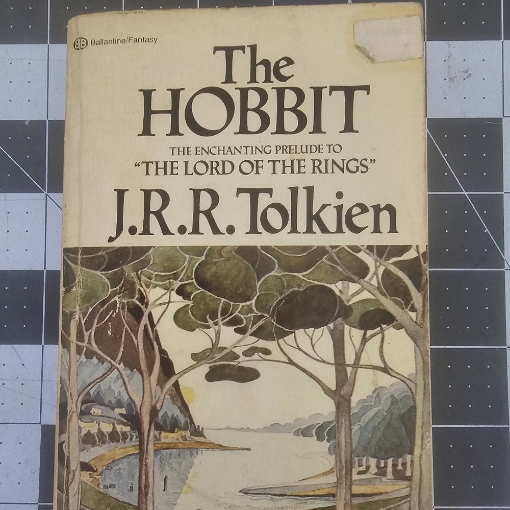 The Hobbit J.R.R. Tolkien Wooden Ruler